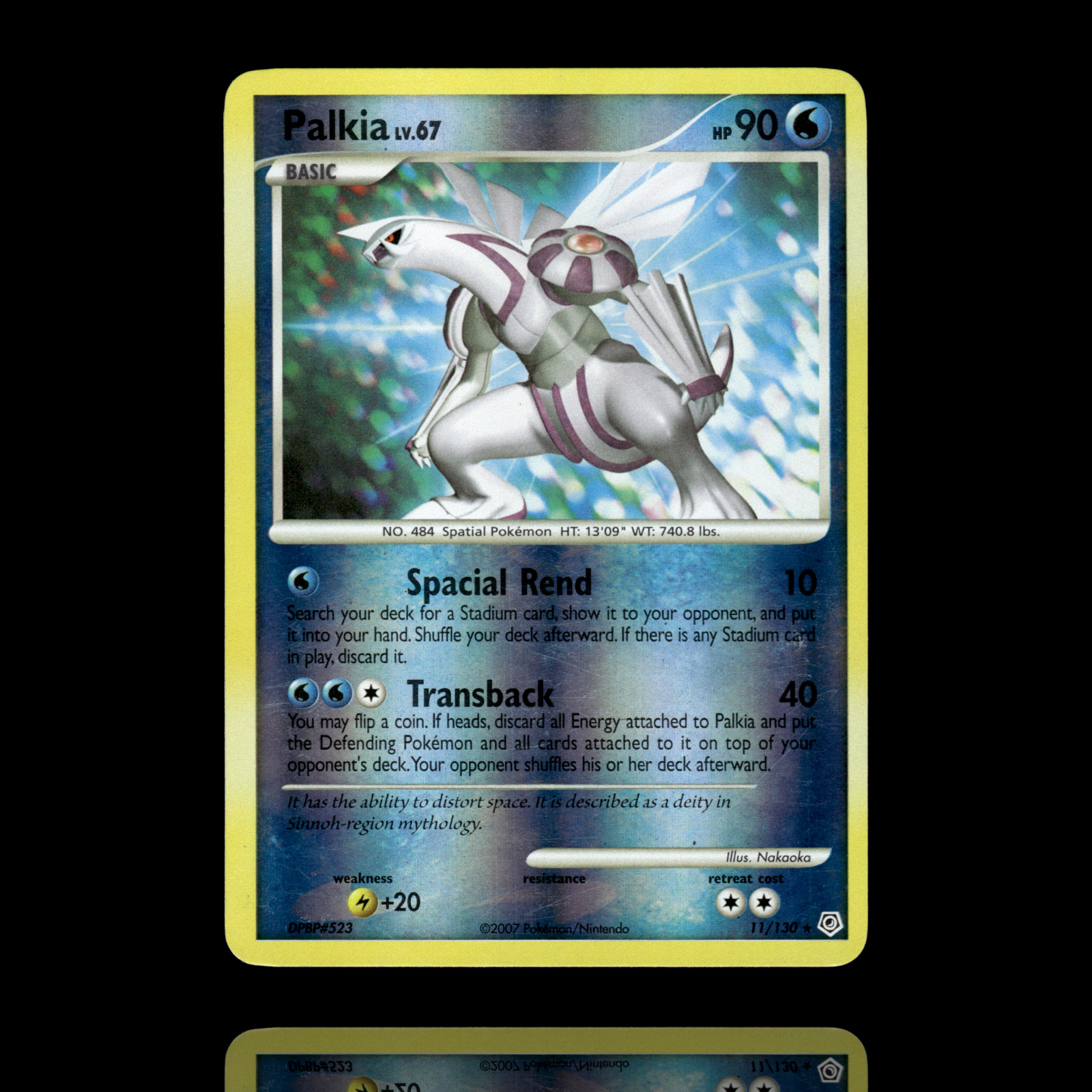 ▸ Palkia | Diamond & Pearl Base | Reverse Holo Rare | 11/130 | LP