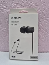 Sony WI-C310 Wireless in-Ear Headset/Headphones with Mic for Phone Call, Black