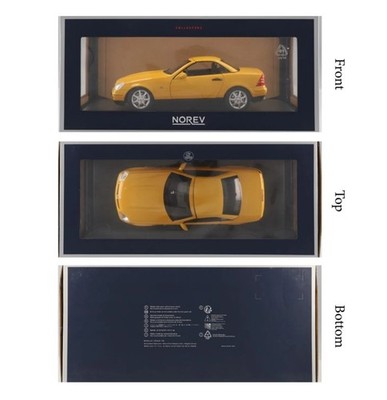 Mercedes-Benz 1:18 SLK 200 Roadster R170 (1996-2000) Yellow