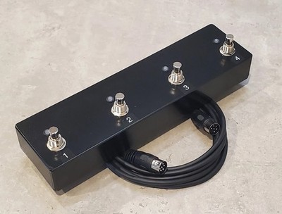 Custom Marshall JMP-1 Low-Profile 4-Button Footswitch w/25-ft Cable MPM4E-Style