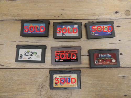 Gameboy Advance Games You Choose 2 Title Choices - Cartridge Only All Working