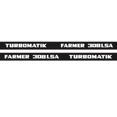 Fendt Aufkleber Farmer 308 LSA Turbomatik