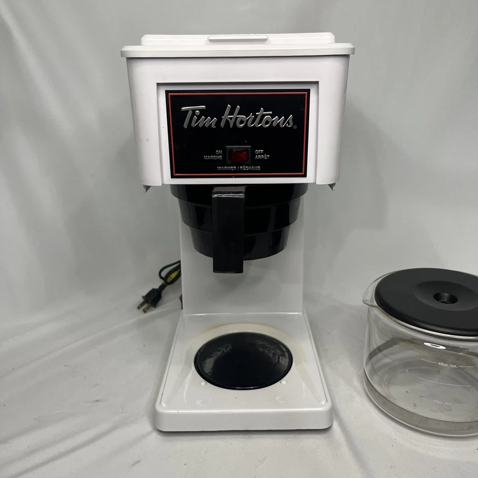 BUNN Tim Hortons Coffee Maker White GR10-W Tested & Working - Image 3 of 4