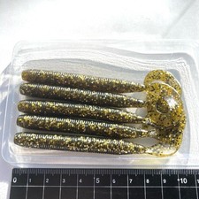 818266 Gary Yamamoto Stretch 40 Slender Gloves 5 Pieces 177 Smoked Silver Black