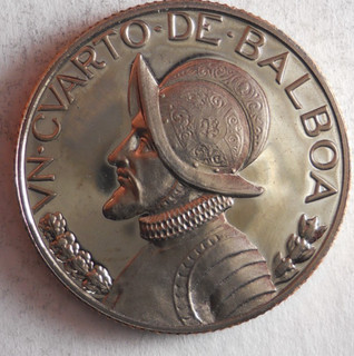 1973 PANAMA 1/4 BALBOA AU/UNC PROOF Low Mintage Hard to Find Coin Lot J12