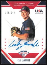 Cale Lansville 2020 USA BB Stars & Stripes 16U National Team Sigs/249 #16U-CL