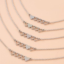 Stainless Steel Best Friend Necklace Set Suitable for 4 Sisters or 5 Sisters