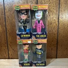 Funko Wacky Wobblers Classic TV Series Set BATMAN ROBIN CATWOMAN JOKER Lot of 4