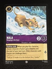 Disney Lorcana Winterspell Nala - Romping in the Snow 35/204 NM