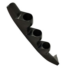 Glowshift Black Triple Pillar Gauge Pod Fits 1994-2002 Chevy S10 52mm Glowshift Black Triple Pillar Gauge Pod Fits 1994-2002 Chevy S10 52mm