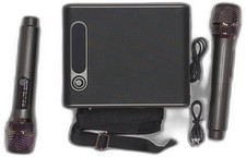 Karaoke Machine with 2 Wireless Microphones Portable Bluetooth Karaoke Machine