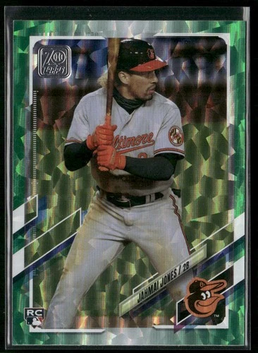 2021 Topps #507 Jahmai Jones RC Rookie Card Green