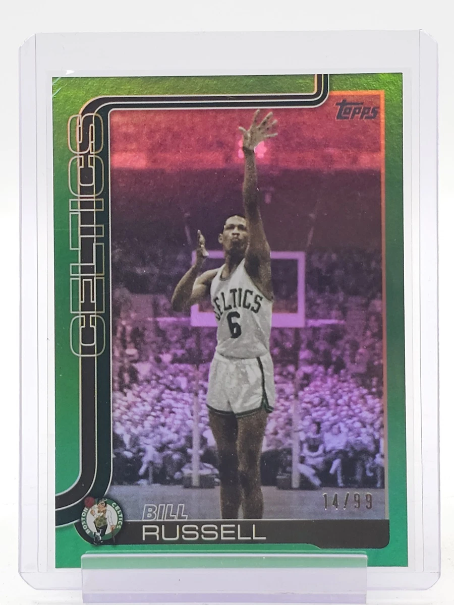 Topps Bill Russell Basketball Serial Numbered Sports Trading Cards