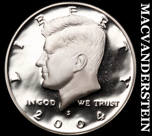 2004-S Kennedy Half- Silver Choice Gem Proof Luster No Reserve #i2243