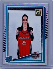 Sonia Citron 2025 Donruss WNBA Holo #87 Rookie Washington Mystics