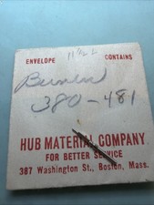 Watch Stem Buren 380-481 - W/O Original Package