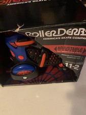 Roller Derby Adjustable Youth Roller Skates Size 11-2 Blue/Red