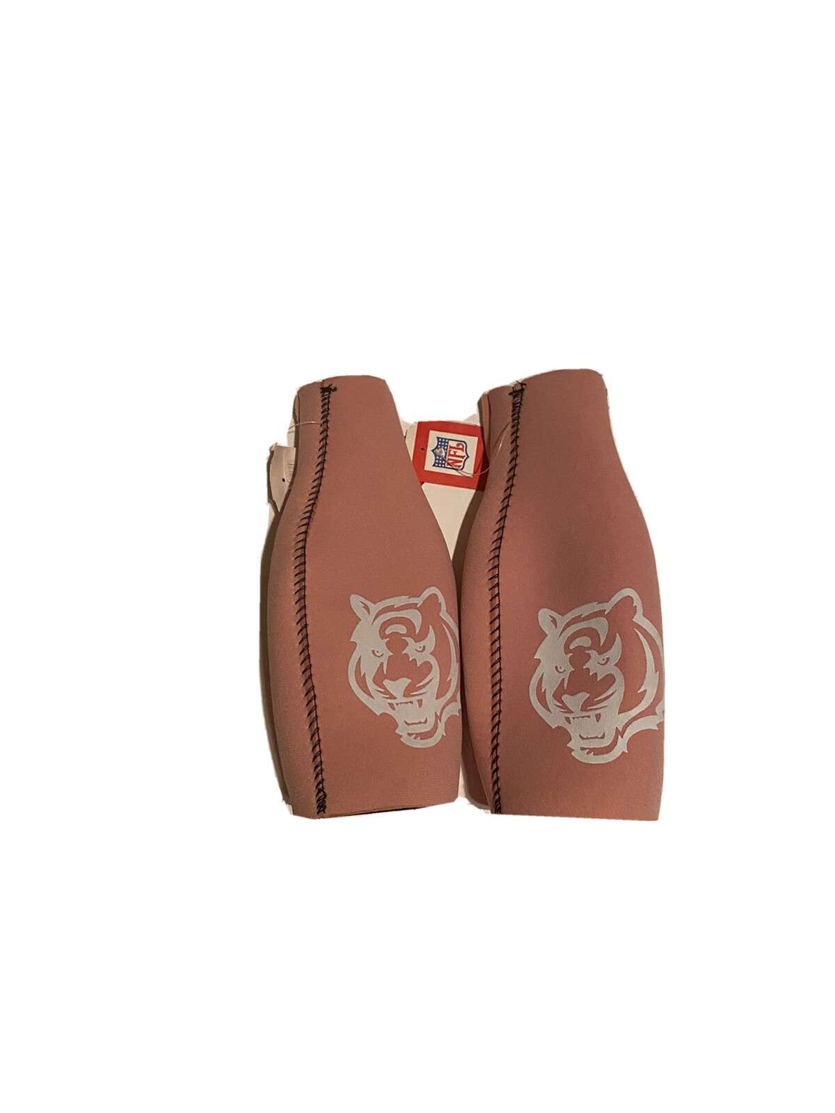 Cincinnati Bengals Set of 2 Beer Bottle Holder Koozie Cooler With