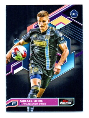2023 Topps Finest Mikael Uhre Rookie Philadelphia Union #90