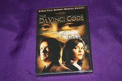 The Davinci Code SEALED 2 DVD Set Full Screen Special Edition