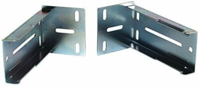 RV Designer H326 Drawer Slide Socket 1-1/2 In Silver Metal Side Mounted Set of 2