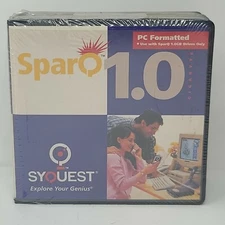 Syquest SparQ 1.0GB External Removable 3 Pack Cartridges - PC format