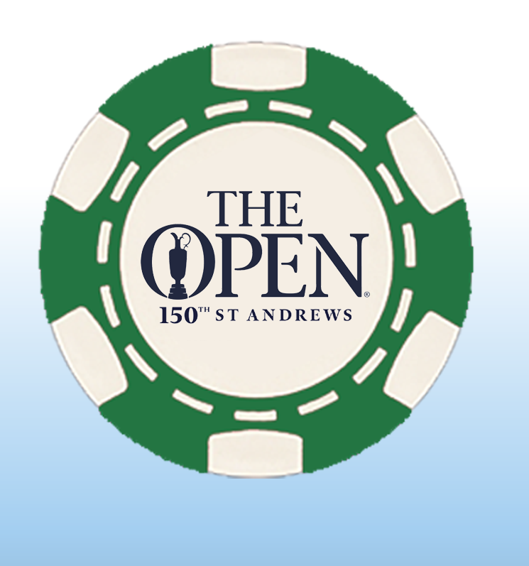 Image 1 - The Open 150th St Andrews Green Poker Chip - 1pc - Wow!