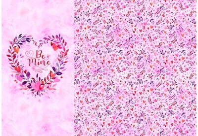 Hoffman Celebrate The Seasons February Be Mine Herz Panel 100% Baumwollstoff