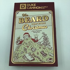 Duke Cannon Supply The Beard That Stole Christmas 3pc Gift Set Beard Wash Oil