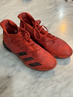 Adidas Predator Freak Laceless FG Meteorite-RedCore Black/Solar Red Kids US 3.5
