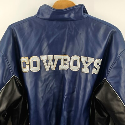 Vintage 90s Dallas Cowboys NFL Game Day Bomber Jacket Mens 2XL