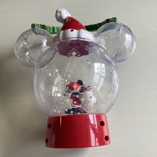 Tokyo Disney Resort Snow Globe Ornament Mickey Mouse Christmas 2020 TDR TDL JP - Picture 4 of 12