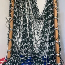 2-Person Cotton Rope Hammock with Spreader 40” Wide X6’ Laying Area No Damage