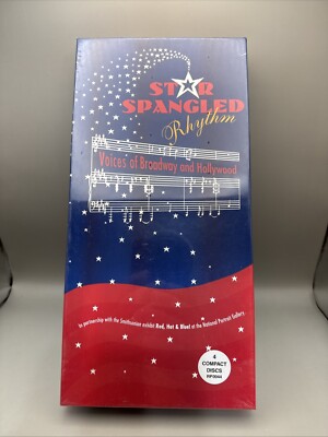 Star Spangled Rhythms CD Voices of Broadway and Hollywood 4 cd's Long Box Sealed