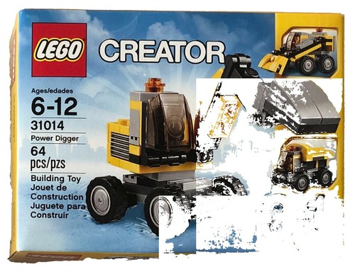 1x LEGO 50335 Digger Bucket 7 Teeth 3x6 Black | 6266631, aka 30394