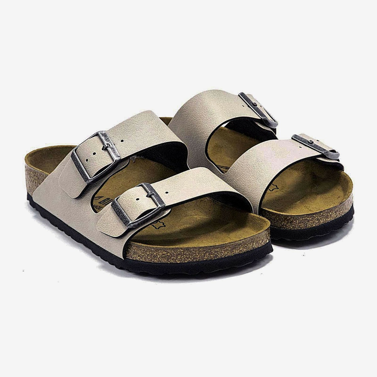 birkenstock women's arizona vegan birko flor pull up sandals