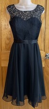 Da Vinci Dress size 12 - Black/Little Black Dress/Sleeveless/Elegant/A-line   CM