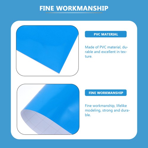6 Sheets Selbstklebender PVC Kind Selbstklebstoff Vinyl Vinyl-Schriftzug - Bild 8 von 12