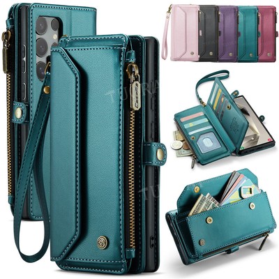 Handyhülle für Samsung Galaxy A35 A36 A53 A34 A15 A55 A56 A57 Leder Wallet Case