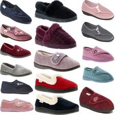 ZAPATILLAS DR KELLER MUJER DAMAS AJUSTE ANCHO ACOLCHADAS CÁLIDAS AJUSTABLES POLAR ZAPATOS