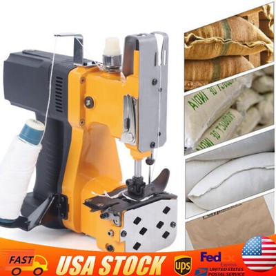 Wireless Portable Electric Bag Stitching Closer Sack Seal Sewing Machine 210W