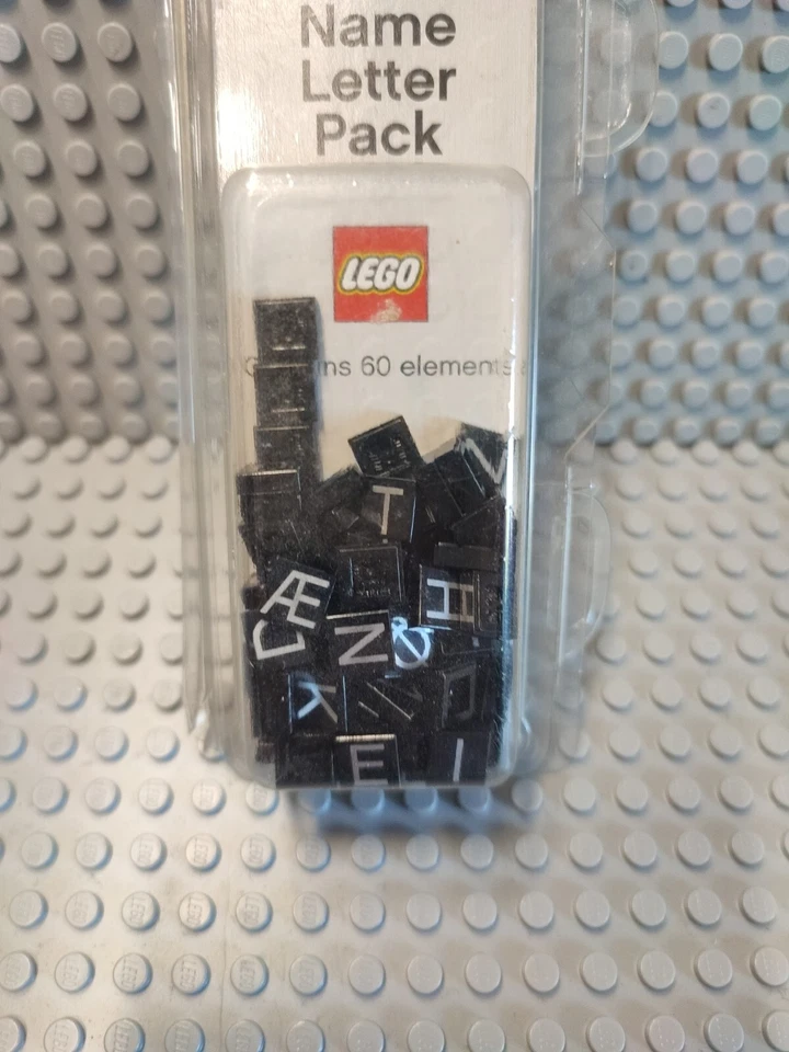 NEU LEGO 4677 - Namen Buchstaben Zubehörpaket - extrem selten versiegelt 2004 - Bild 2 von 3