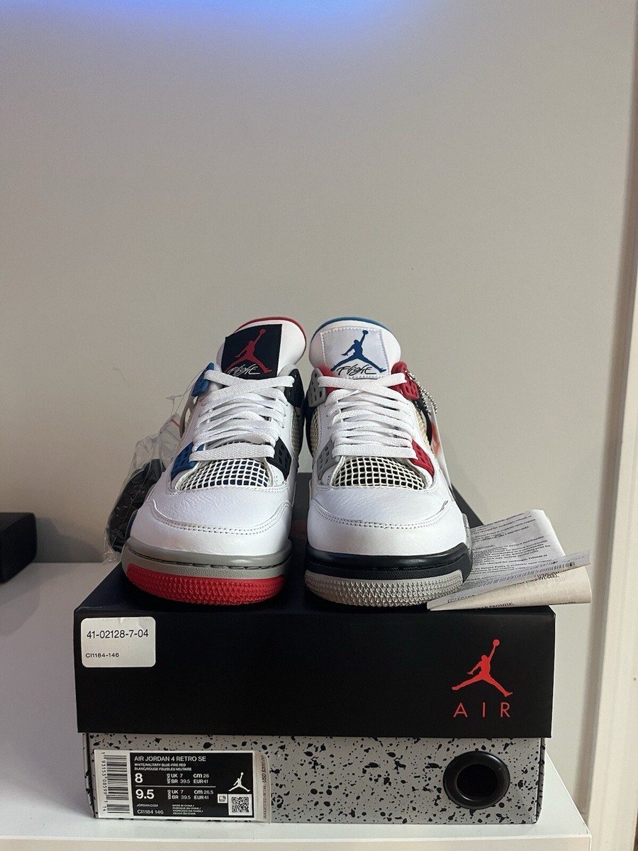 Nike Air Jordan 4 Retro SE What The 4 Size 8 - 100% authentic sz 8