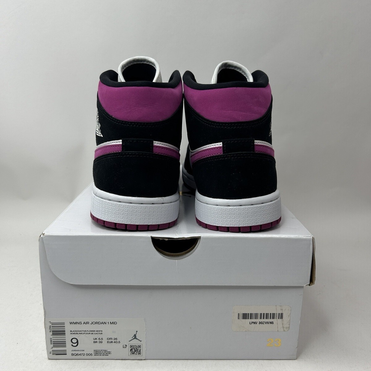 Nike Air Jordan 1 Retro Mid WMNS “Cactus Flower” BQ6472-005