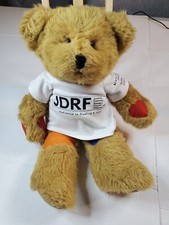 Russ Berrie Rufus the Bear with Diabetes 13" Plush Stuffed Animal JDRF