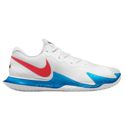 NikeCourt Zoom Vapor Cage 4 Rafa White Binary Blue Red