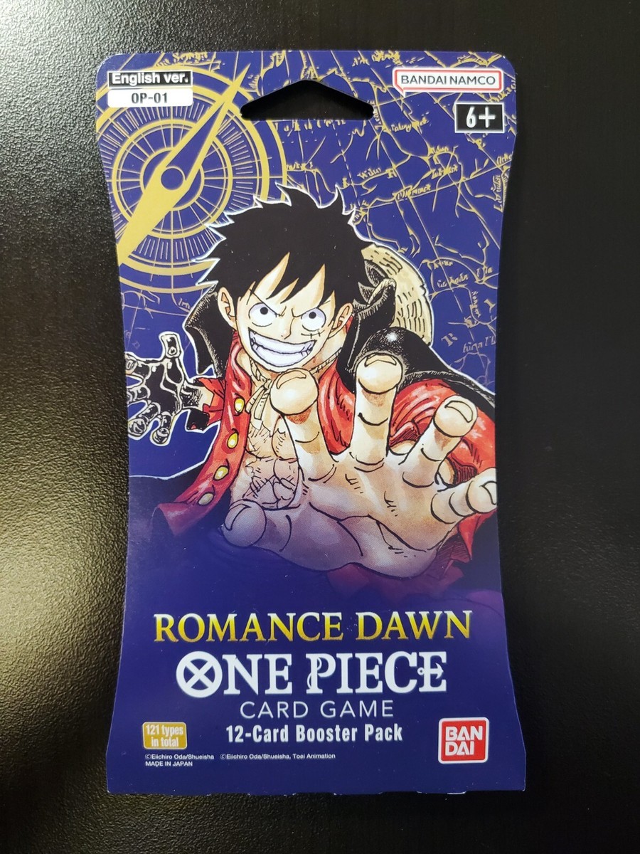 ONE PIECE CARD GAME ROMANCE DAWN 24パック入り One Piece TCG: Romance Dawn Booster Box [OP-01] 24 Packs
