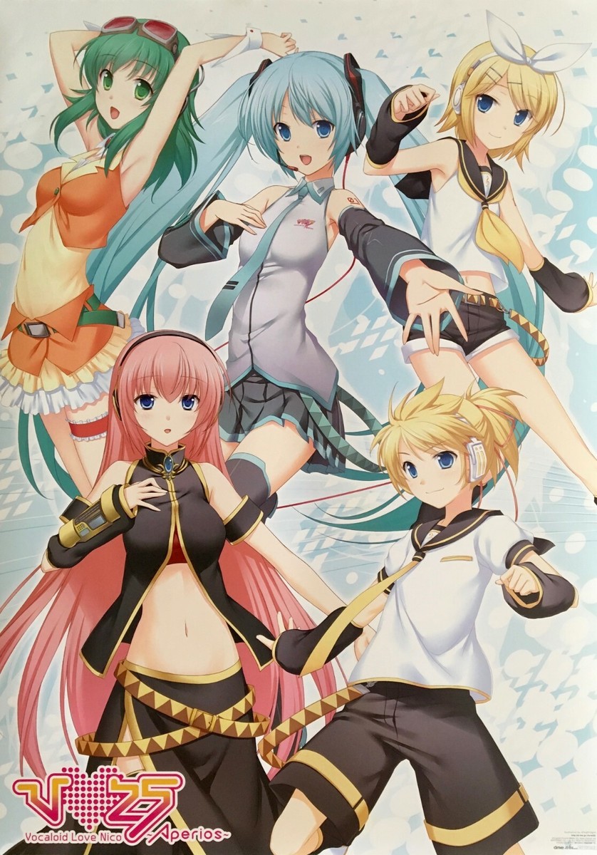 Hatsune Miku 初音ミク: poster new | eBay