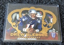1996 Pacific Crown Royale Gold Drew Bledsoe #CR-60 Die Cut FOOTBALL 2nd LISTED