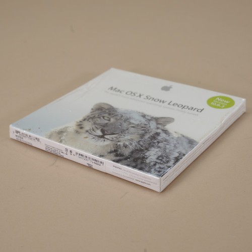 Apple Mac OS X Snow Leopard 10.6.3 OSX New Sealed See Photos - Afbeelding 5 van 6
